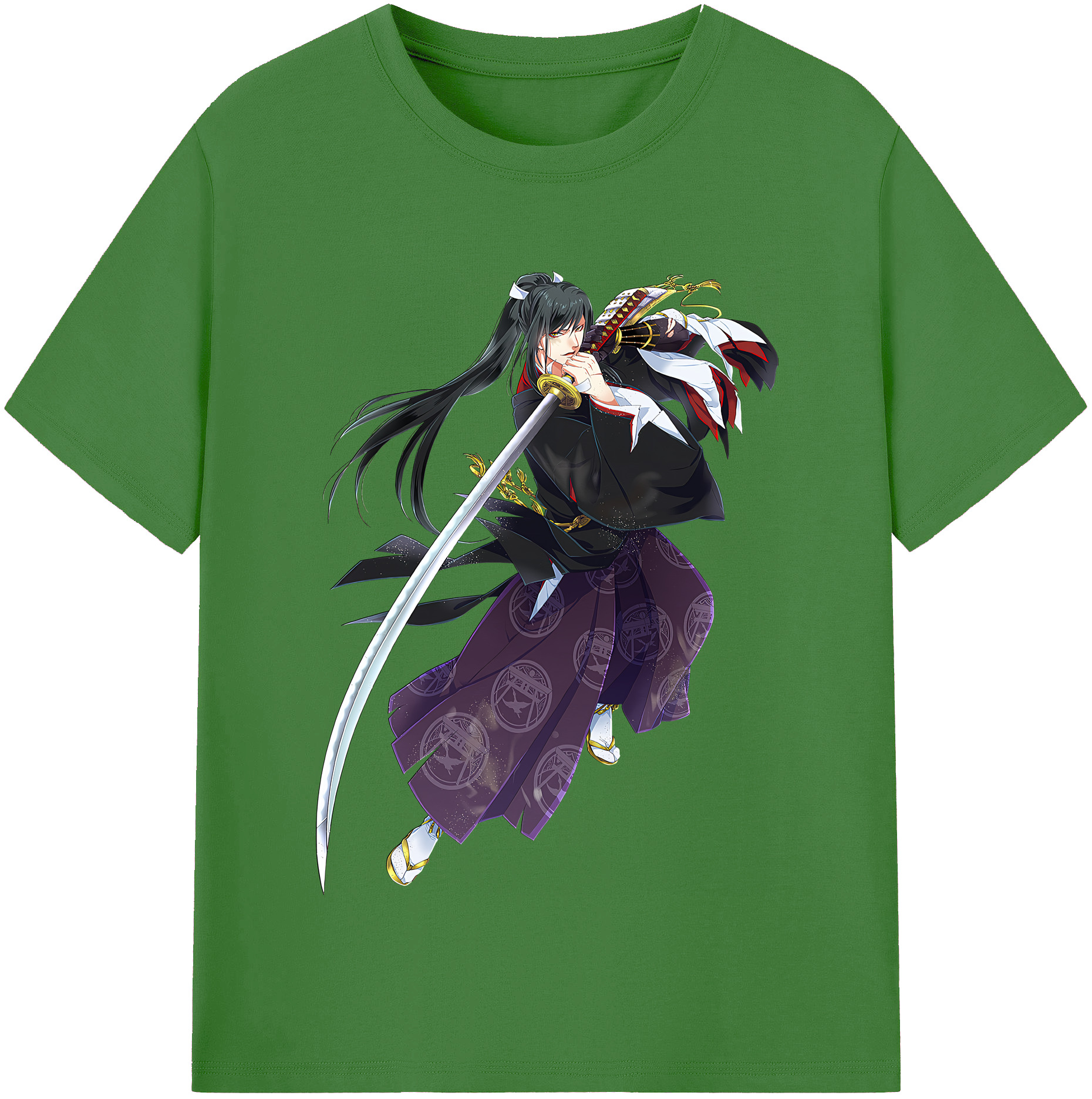 （画像用） 刀剣乱舞 Touken Ranbu レディースカジュアルプリントTシャツ（綿100％）